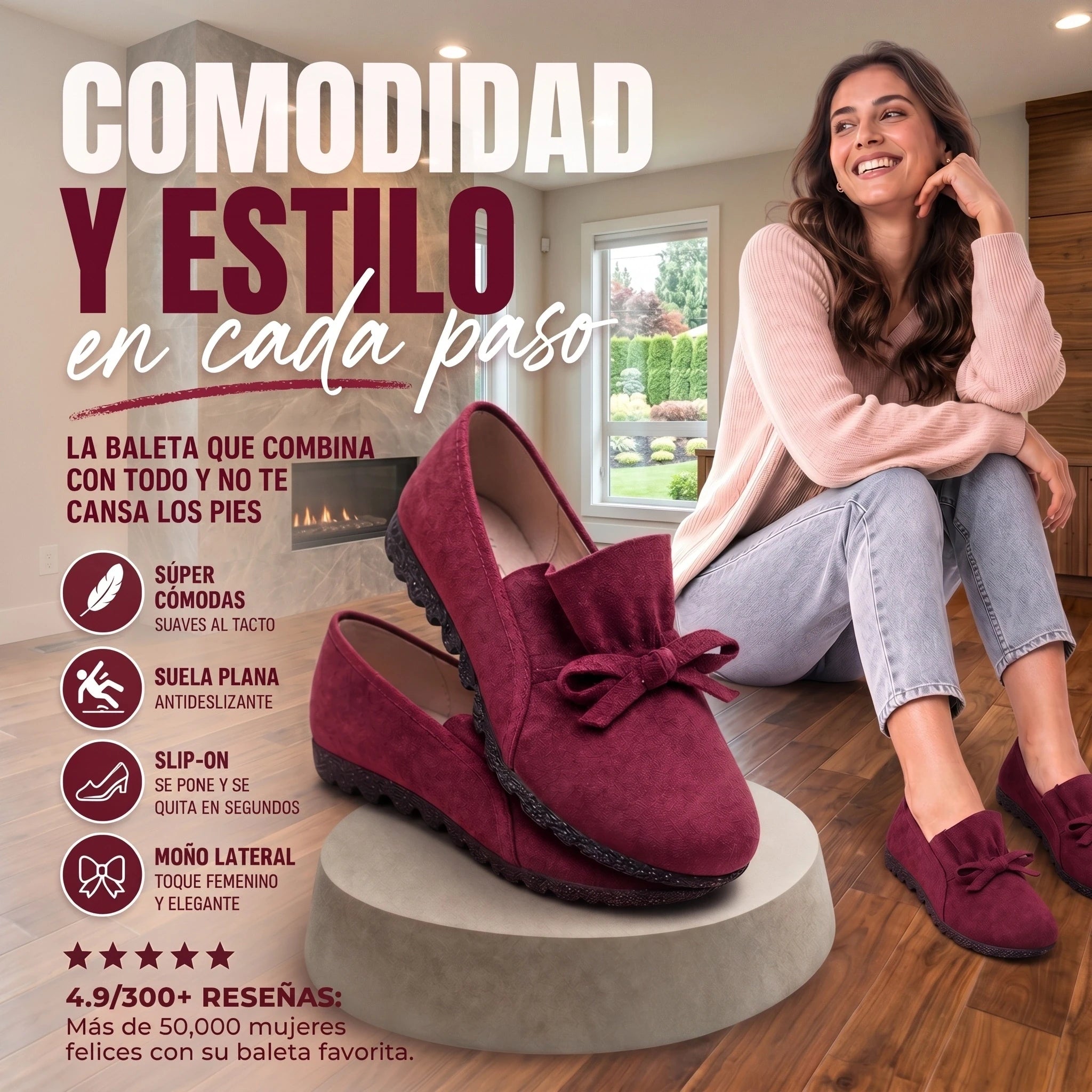 Baleta Bella Confort